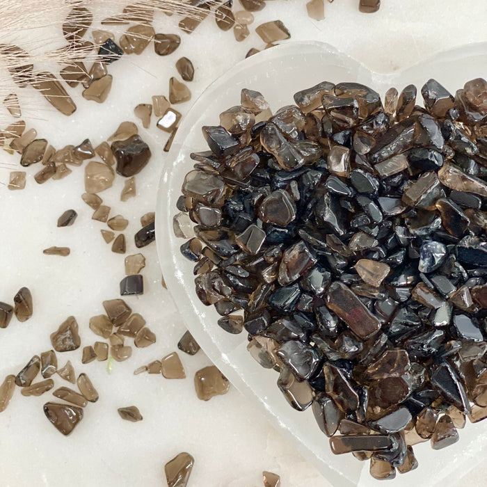 Smokey Quartz Chips - 1kg