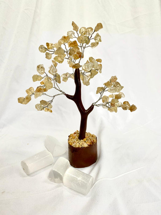 Citrine Brown Tree - Medium