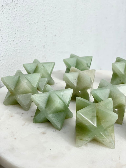 Green Aventurine Merkaba - 1 pc * Special