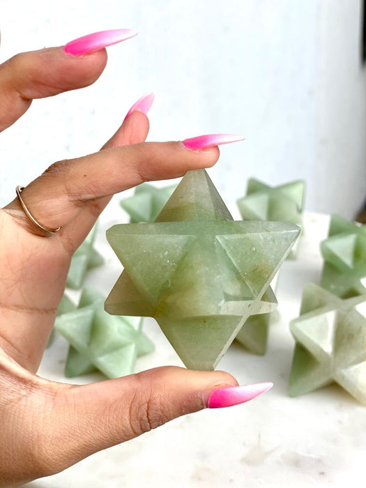 Green Aventurine Merkaba - 1 pc * Special