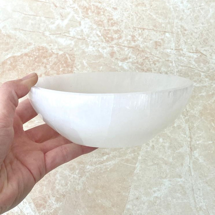 Selenite Charging Bowl - Large 12cm to 14cm
