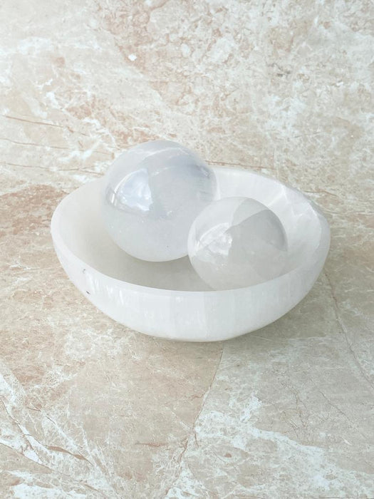 Selenite Charging Bowl - Large 12cm to 14cm