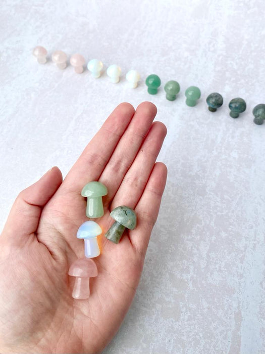 Green Aventurine Mushroom 1pc