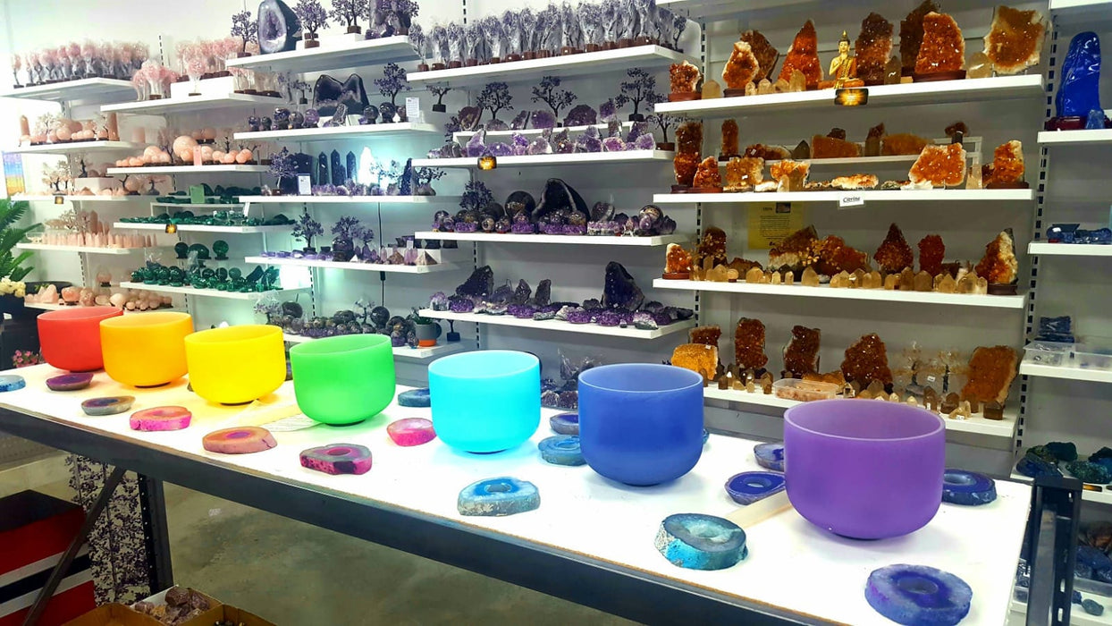 Chakra Color Singing Bowl - 8"