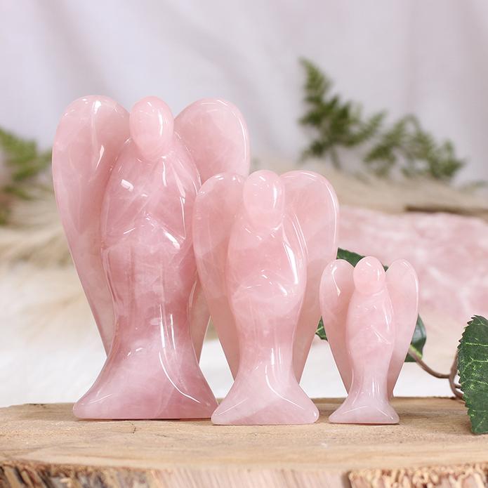 Rose Quartz Angel 5cm