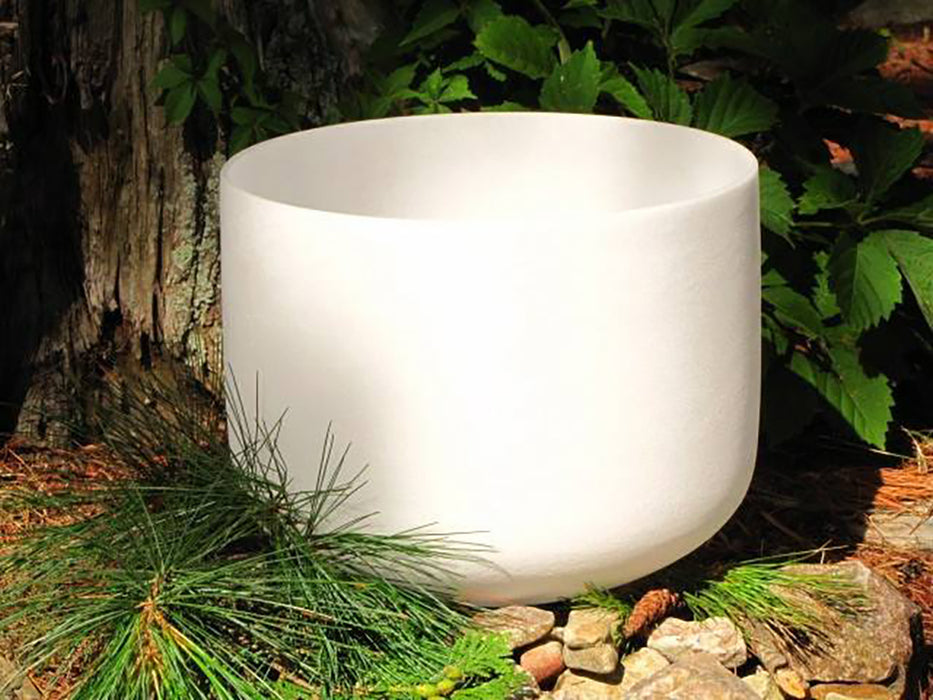 432Hz Quartz Singing Bowl - 12"