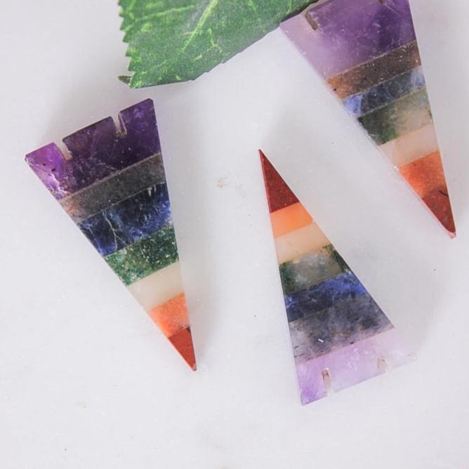7 Chakra Arrowhead 1pc
