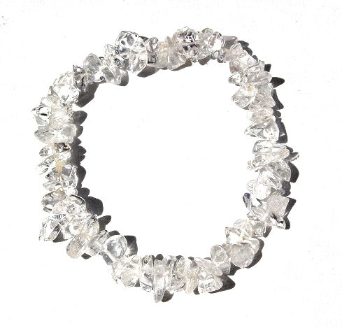 Clear Quartz Chip Bracelet