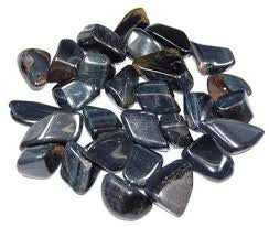 Blue Tigers Eye Tumbled Stones