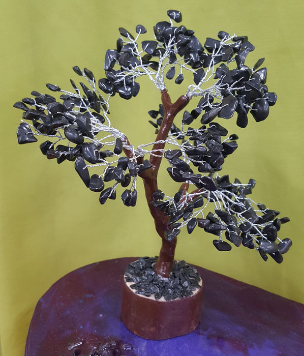 Black Onyx Tree - Large Brown