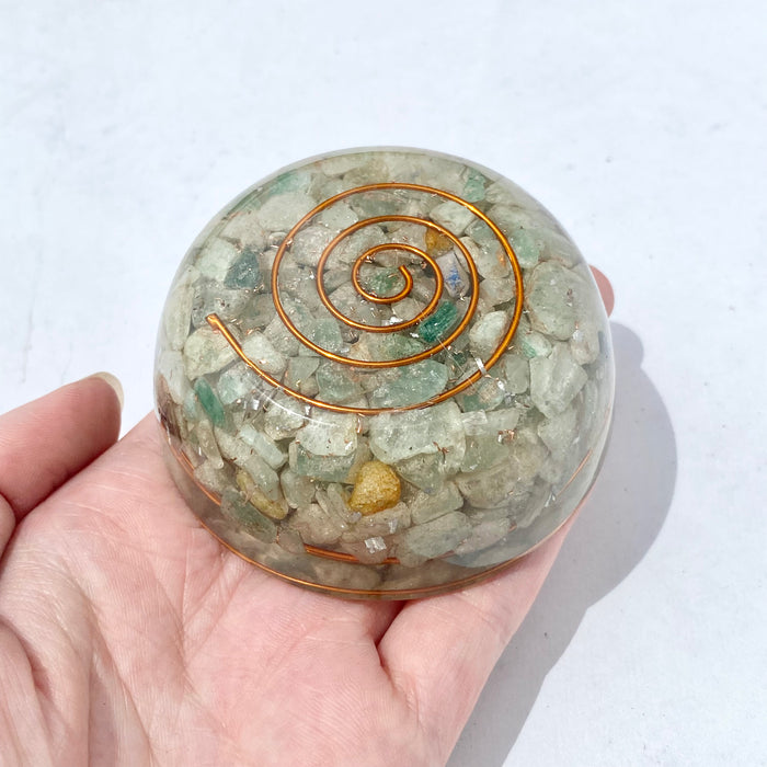 Orgonite Pod - Green Aventurine