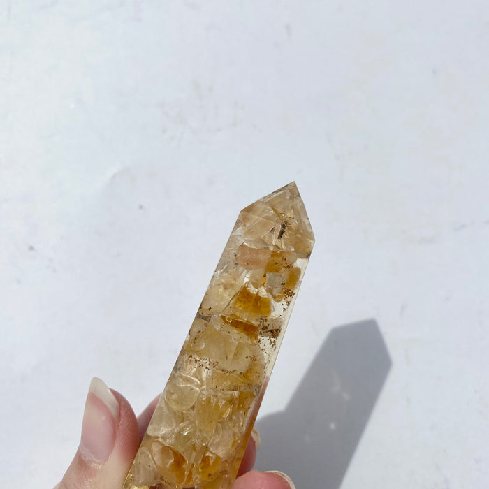 Orgonite Tower Generator Medium - Citrine