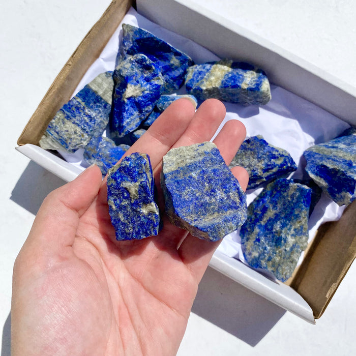 Lapis Lazuli Box - Raw