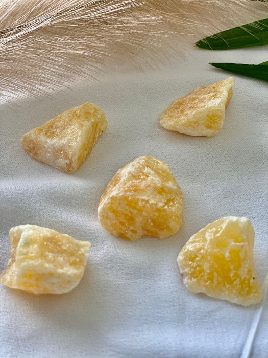 Orange Calcite Raw