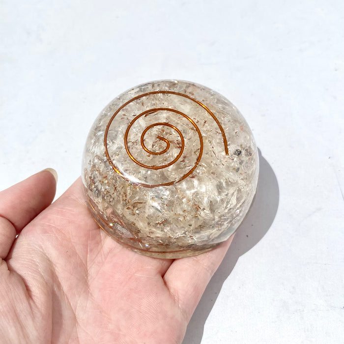 Orgonite Pod - Clear Quartz