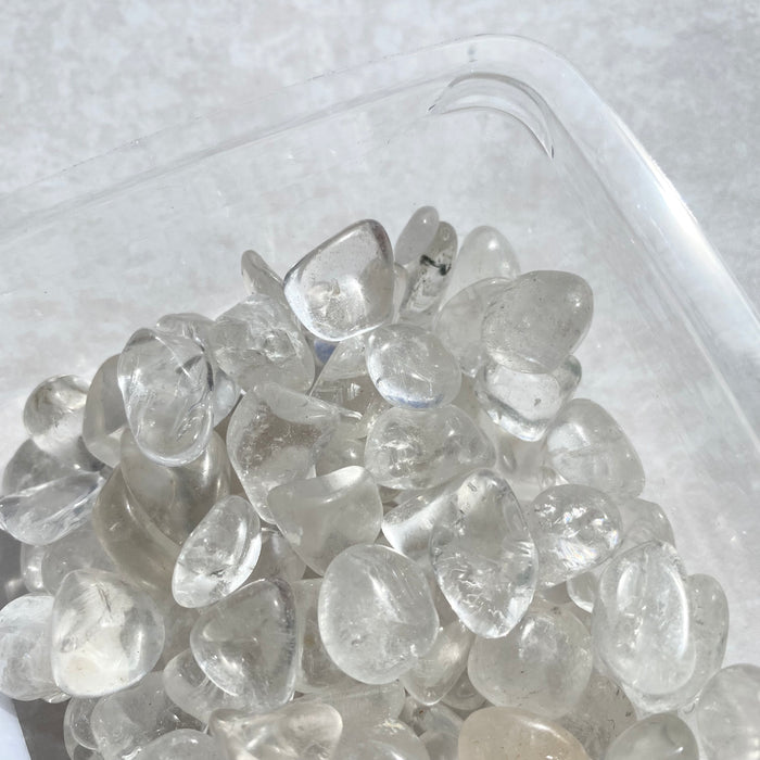 Clear Quartz Chips Rounded Large 200g