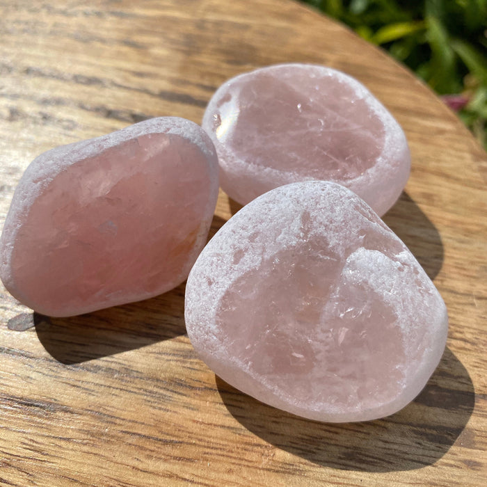 Rose Quartz Ema Egg 3pc *Special
