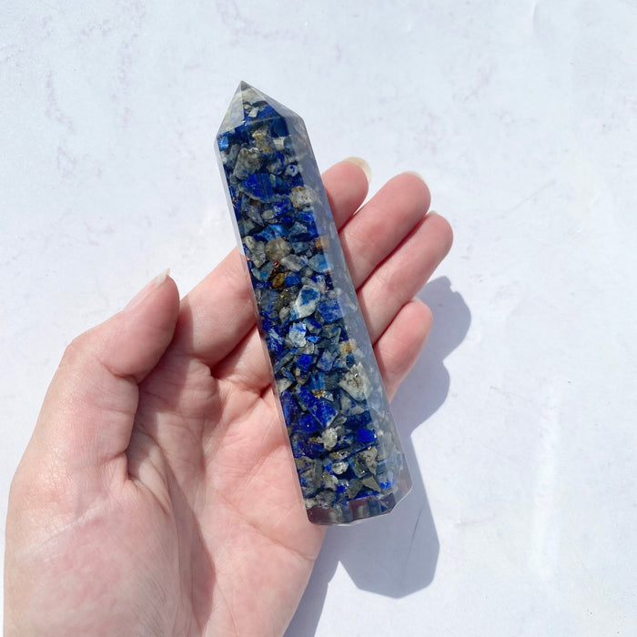 Orgonite Tower Medium - Lapis Lazuli