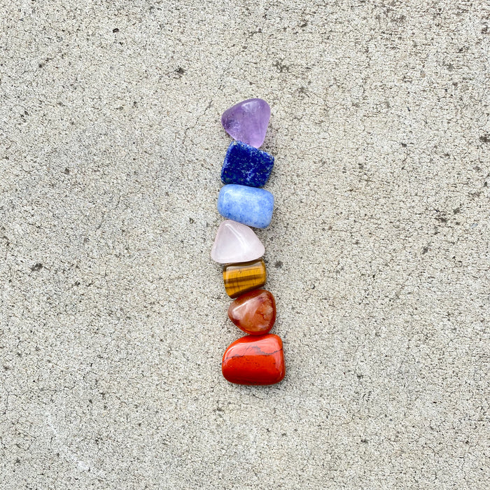 Tumbled stones chakra pack