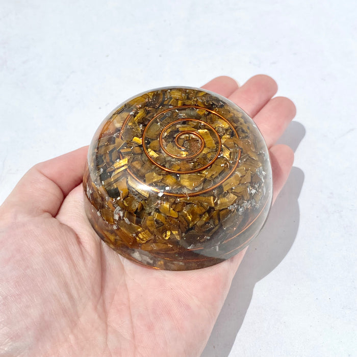 Orgonite Pod - Tigers Eye