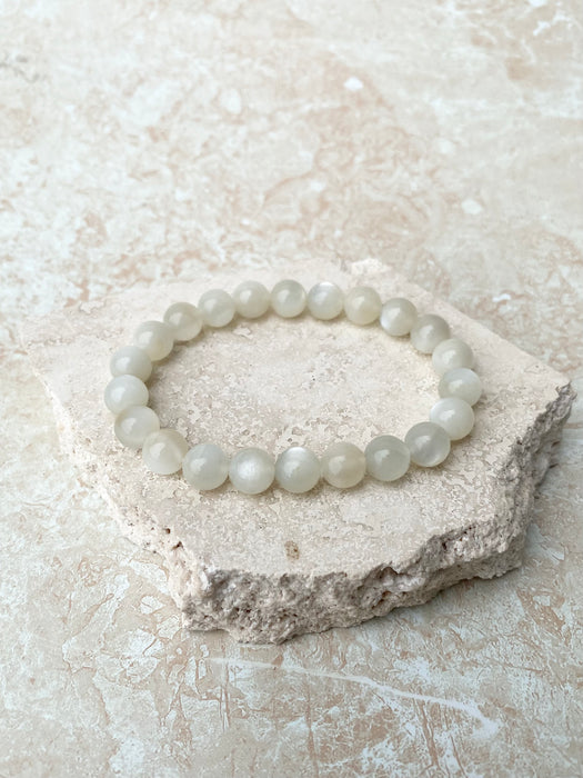 Moonstone online bead bracelet