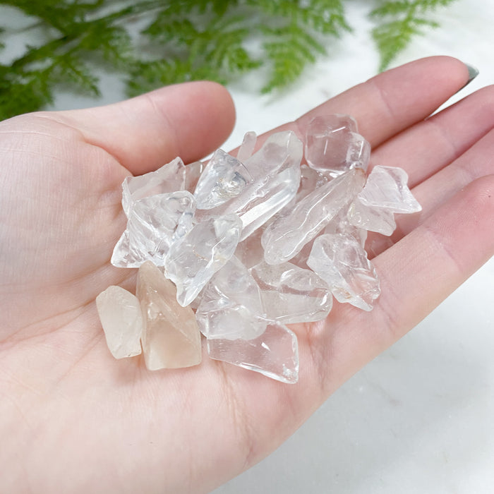 Clear Quartz Chips 1KG