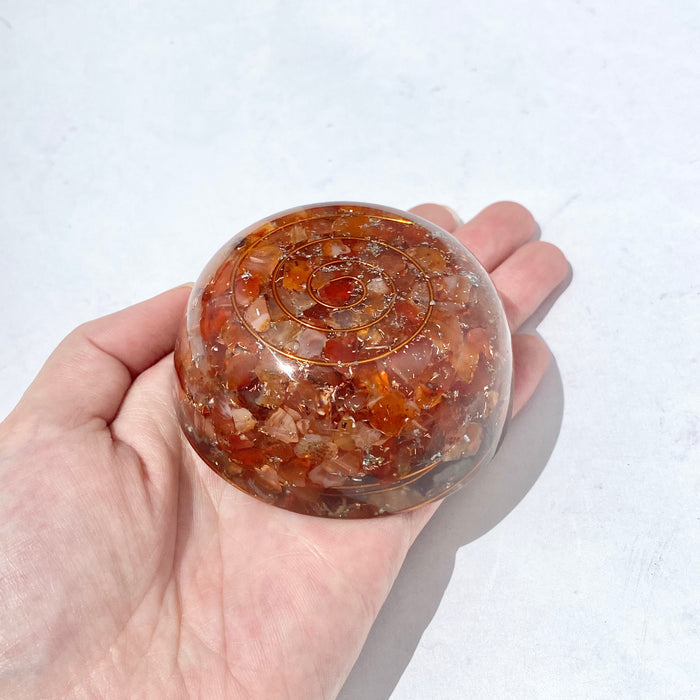 Orgonite Pod - Carnelian