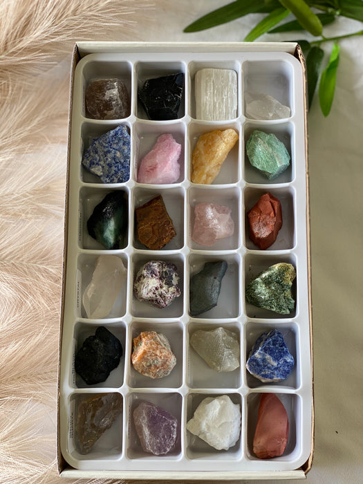 Mix Crystals Box Raw 24PC