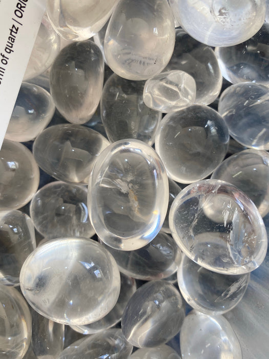 Clear Quartz Tumbled AAA