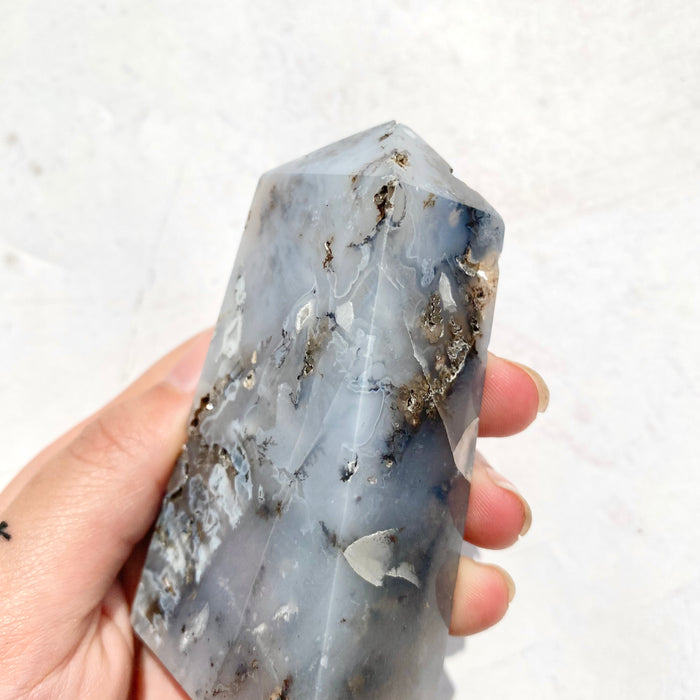 Dendritic Agate Obelisk DA24