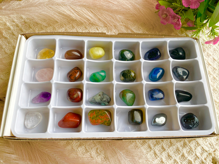Mix Crystals Box Tumbled Stones SPECIAL