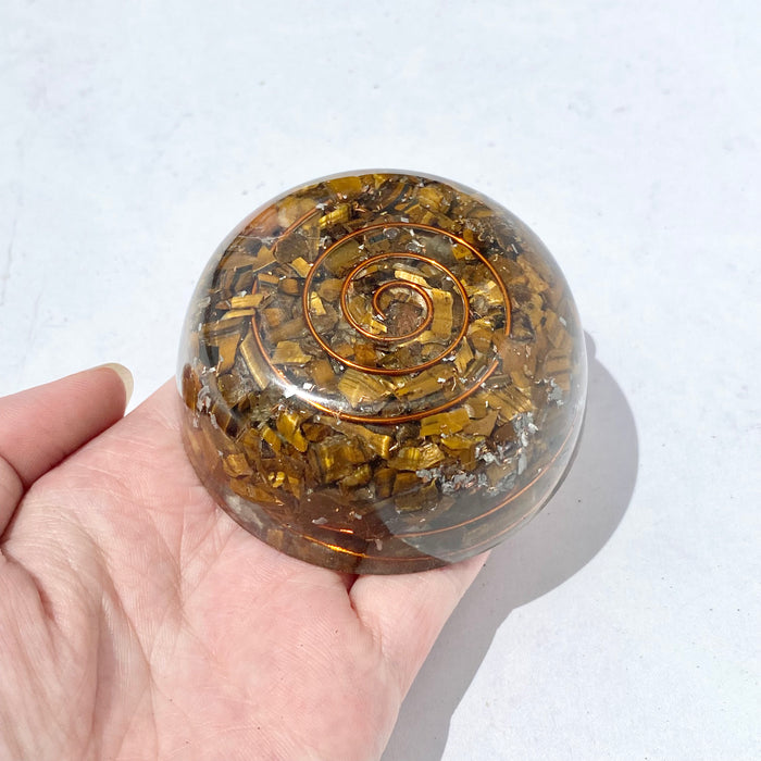 Orgonite Pod - Tigers Eye