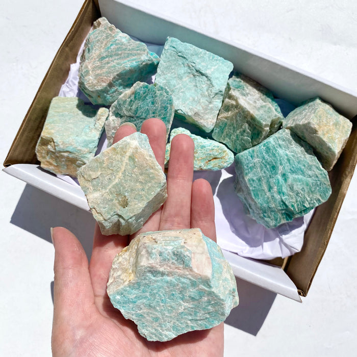 Amazonite Box - Raw