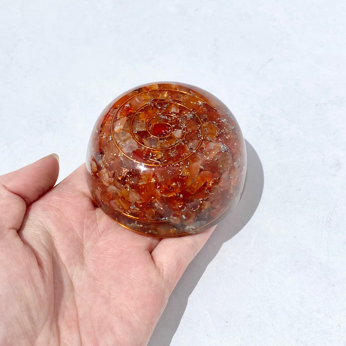 Orgonite Pod - Carnelian