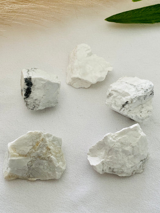 White Howlite Raw