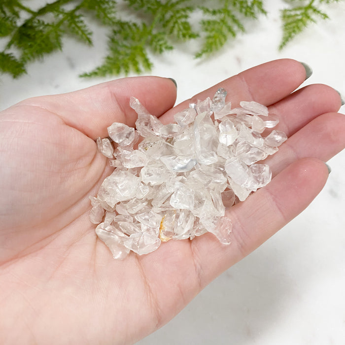 Clear Quartz Chips 1KG