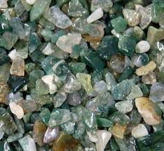 Moss Agate Chips 1KG