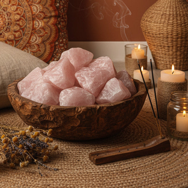 Rose Quartz Rough A 1kg